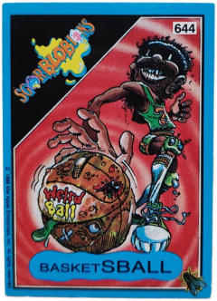 album sticker BASKET SBALL, no. 644 — Sgorbions serie 3