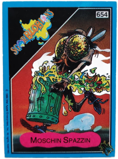 album sticker MOSCHIN SPAZZIN, no. 654 — Sgorbions serie 3