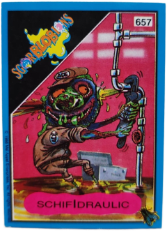 album sticker SCHIFIDRAULIC, no. 657 — Sgorbions serie 3