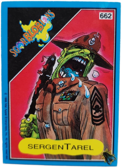 album sticker SERGENTAREL, no. 662 — Sgorbions serie 3