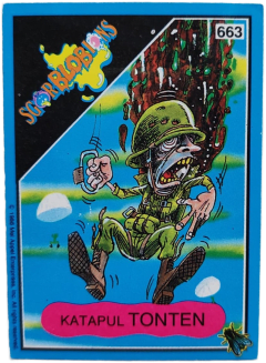 album sticker KATAPUL TONTEN, no. 663 — Sgorbions serie 3