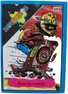 album sticker ASIN EXPRESS, no. 669 — Sgorbions serie 3