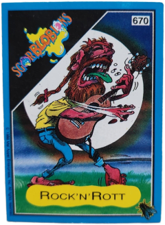 album sticker ROCK'N'ROTT, no. 670 — Sgorbions serie 3