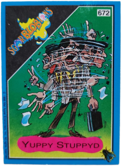album sticker YUPPY STUPPYD, no. 672 — Sgorbions serie 3