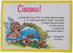 retro LA BELLA ADDORMENTATA — Sgorbions serie 3