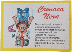 retro CICCIOSO AL TRIPPONE — Sgorbions serie 3
