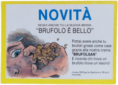 retro BRUFOLO E' BELLO — Sgorbions serie 3