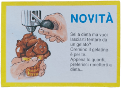 retro CREMINO IL GELATINO — Sgorbions serie 3