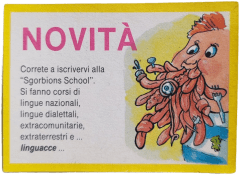 retro LINGUACCE — Sgorbions serie 3