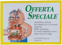 retro CASSETTIERA MULTIUSI — Sgorbions serie 3