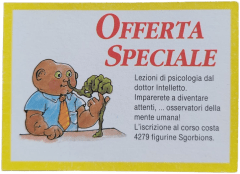 retro LEZIONI DI PSICOLOGIA — Sgorbions serie 3