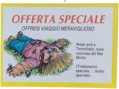retro OFFRESI VIAGGIO MERAVIGLIOSO — Sgorbions serie 3