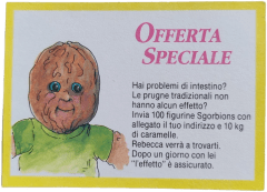 retro PROBLEMI DI INTESTINO — Sgorbions serie 3