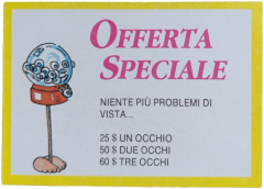 retro PROBLEMI DI VISTA — Sgorbions serie 3