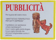 retro GRATTATOIO TERAPEUTICO — Sgorbions serie 3