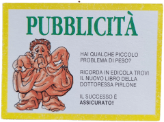 retro PROBLEMA DI PESO — Sgorbions serie 3