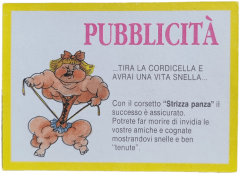 retro STRIZZA PANZA — Sgorbions serie 3