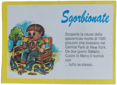 retro SILVANO CUORE IN MANO — Sgorbions serie 3