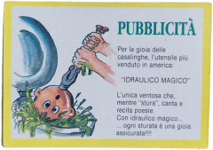 retro IDRAULICO MAGICO — Sgorbions serie 3