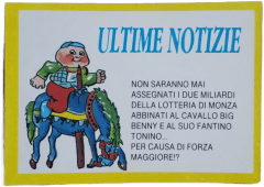 retro CAVALLO BIG BENNY — Sgorbions serie 3