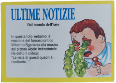 retro ULTIME NOTIZIE DAL MONDO DELL'ARTE — Sgorbions serie 3