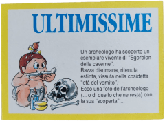 retro ARCHEOLOGO — Sgorbions serie 3