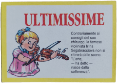 retro IRINA SEGABRACCIOVA — Sgorbions serie 3