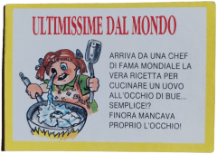 retro UOVO ALL'OCCHIO DI BUE — Sgorbions serie 3