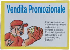 retro GUANTONI DA BASEBALL — Sgorbions serie 3