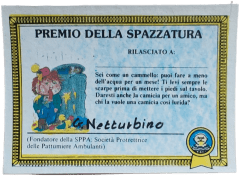 retro PREMIO DELLA SPAZZATURA — Sgorbions serie 1