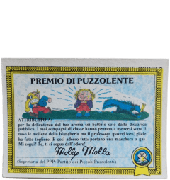 retro PREMIO DI PUZZOLENTE — Sgorbions serie 1
