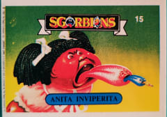 album sticker ANITA INVIPERITA, no. 15 — Sgorbions serie 1