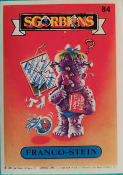 album sticker FRANCO-STEIN, no. 84 — Sgorbions serie 1