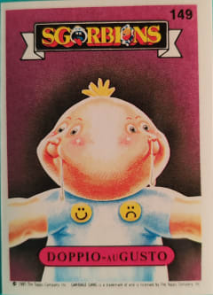 album sticker DOPPIO-AUGUSTO, no. 149 — Sgorbions serie 1