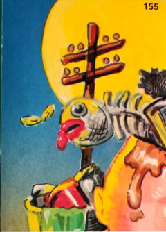 album sticker GENNARO PATTUMARO (PUZZLE), no. 155 — Sgorbions serie 1
