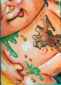 album sticker GENNARO PATTUMARO (PUZZLE), no. 157 — Sgorbions serie 1
