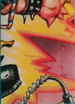 album sticker GENNARO ROCKETTARO (PUZZLE), no. 160 — Sgorbions serie 1