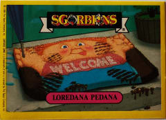 album sticker LOREDANA PEDANA, no. 164 — Sgorbions serie 2