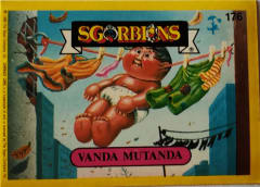 album sticker VANDA MUTANDA, no. 176 — Sgorbions serie 2