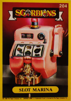 album sticker SLOT MARINA, no. 204 — Sgorbions serie 2