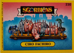 album sticker CIRO FACHIRO, no. 230 — Sgorbions serie 2