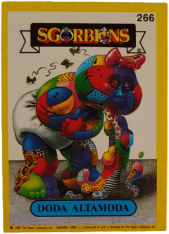 album sticker DODA ALTAMODA, no. 266 — Sgorbions serie 2