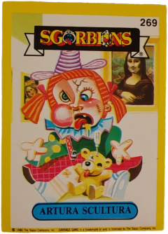 album sticker ARTURA SCULTURA, no. 269 — Sgorbions serie 2