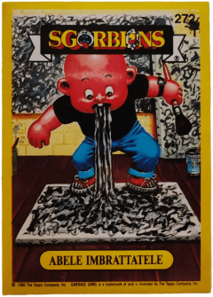 album sticker ABELE IMBRATTATELE, no. 272 — Sgorbions serie 2