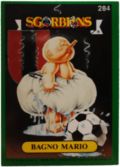 album sticker BAGNO MARIO, no. 284 — Sgorbions serie 2