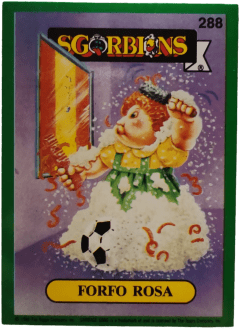album sticker FORFO ROSA, no. 288 — Sgorbions serie 2