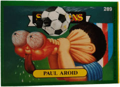 album sticker PAUL AROID, no. 289 — Sgorbions serie 2