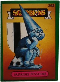 album sticker SALVATORE PENSATORE, no. 292 — Sgorbions serie 2
