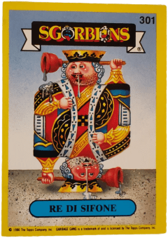 album sticker RE DI SIFONE, no. 301 — Sgorbions serie 2