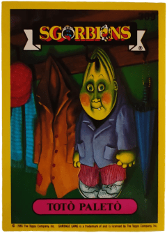 album sticker TOTÒ PALETÒ, no. 309 — Sgorbions serie 2